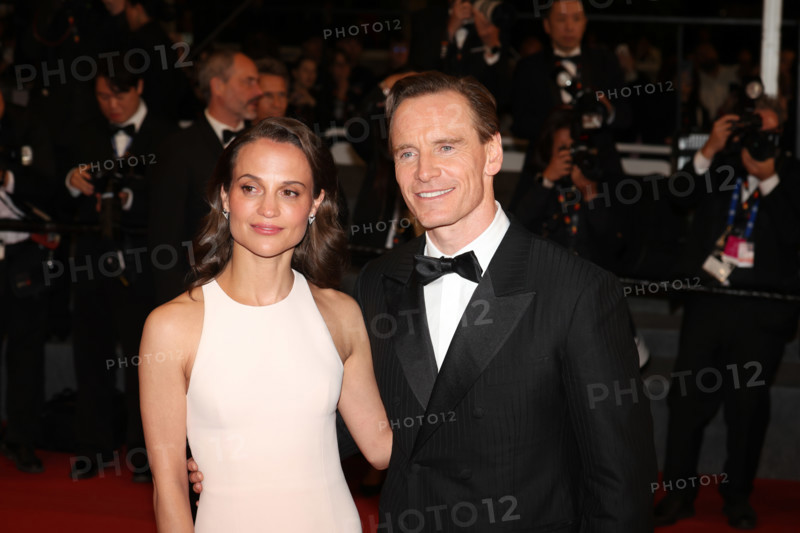 Alicia Vikander and Michael Fassbender