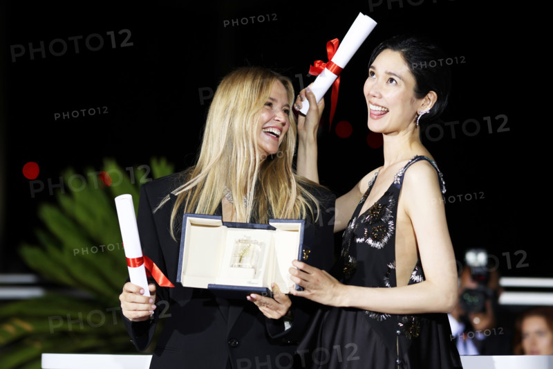 Virginie Efira and Tao Okamoto