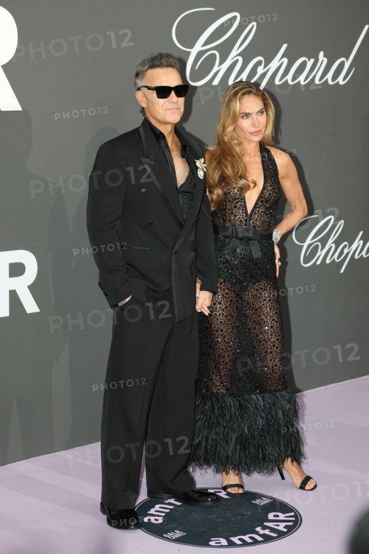 Robbie Williams and Ayda Field Williams