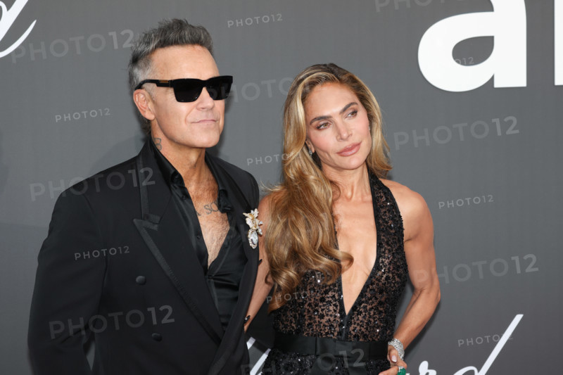 Robbie Williams and Ayda Field Williams