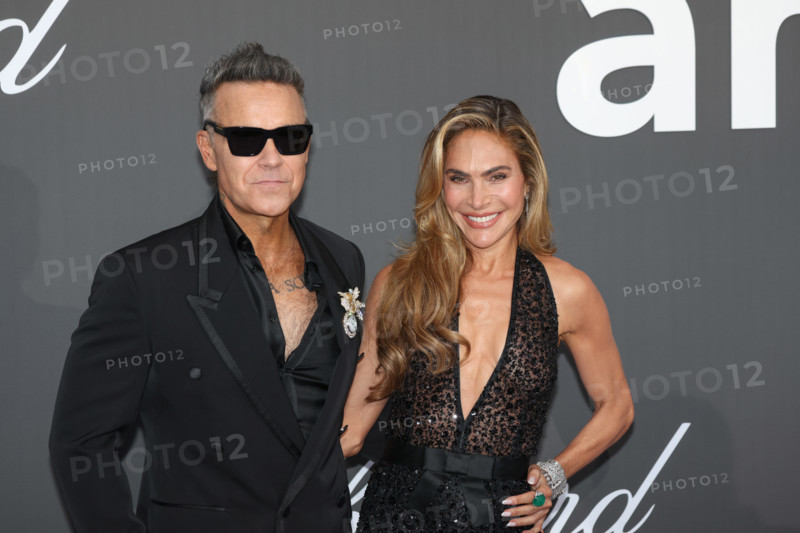Robbie Williams and Ayda Field Williams