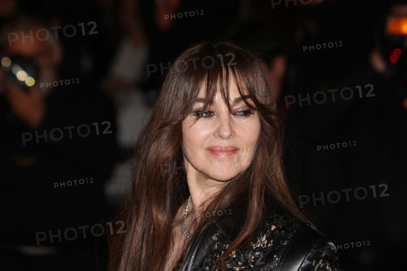 Monica Bellucci (in Fendi) attends the "Histoires De La Nuit" (The Birthday Party) screening during the 79th annual Cannes Film Festival at Palais des Festivals on May 22, 2026 in Cannes, France.
