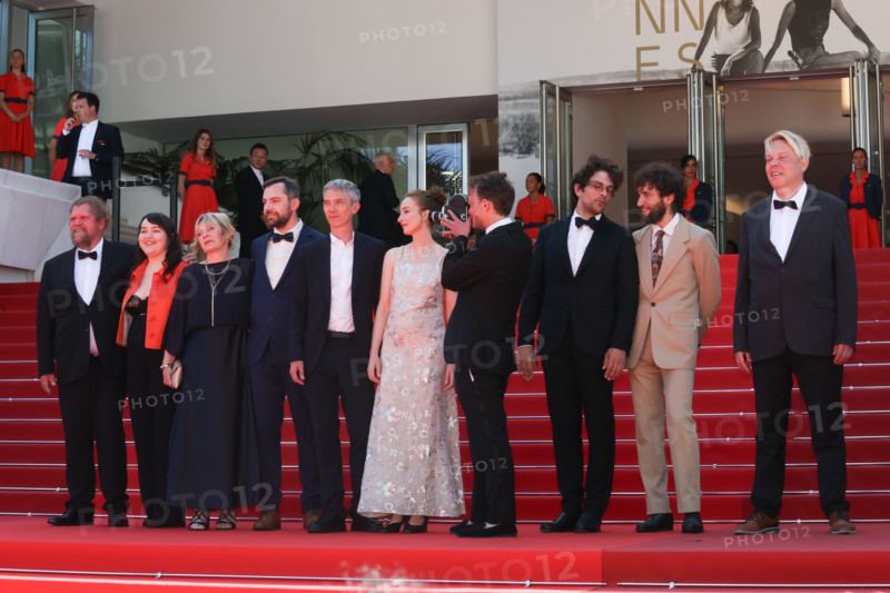 L'équipe du film "Notre Salut"