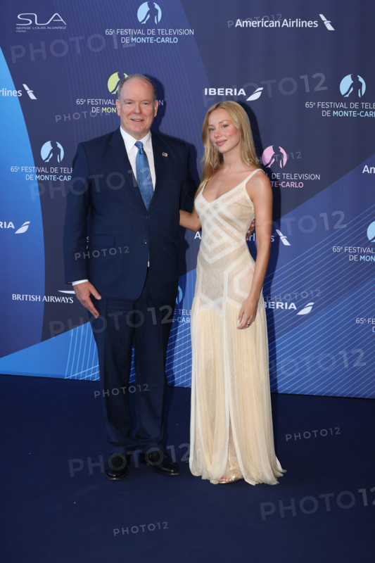 Prince Albert II of Monaco and Ester Expósito