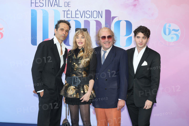 The cast of the film "Les derniers jours de Charles Baudelaire"