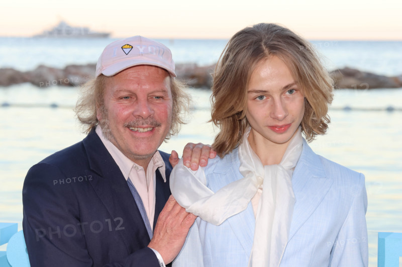Philippe Katerine and his son Billy Blanchard