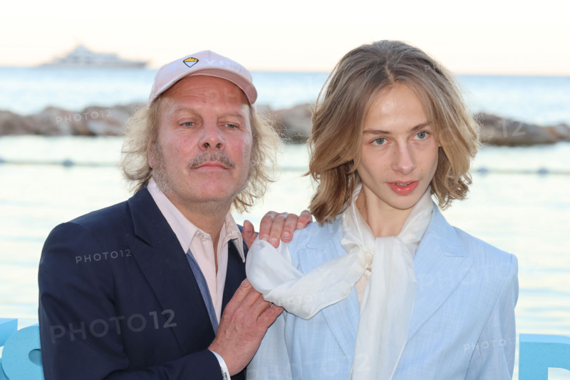 Philippe Katerine and his son Billy Blanchard
