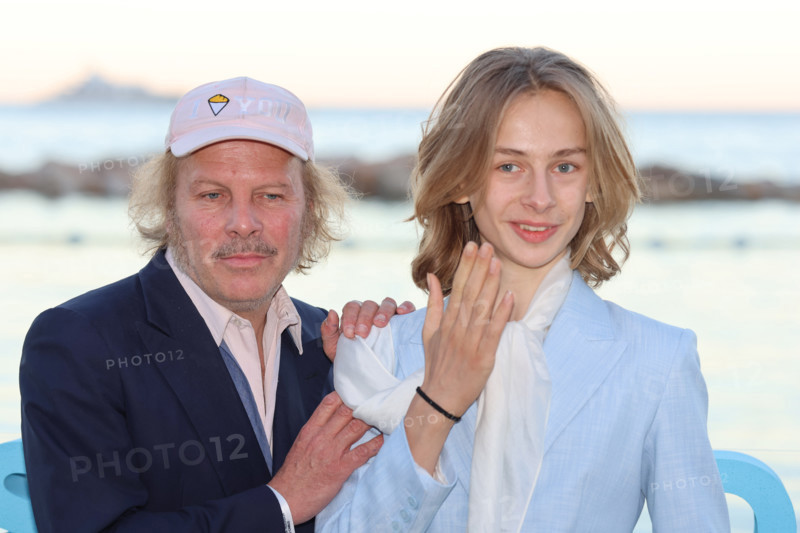 Philippe Katerine and his son Billy Blanchard