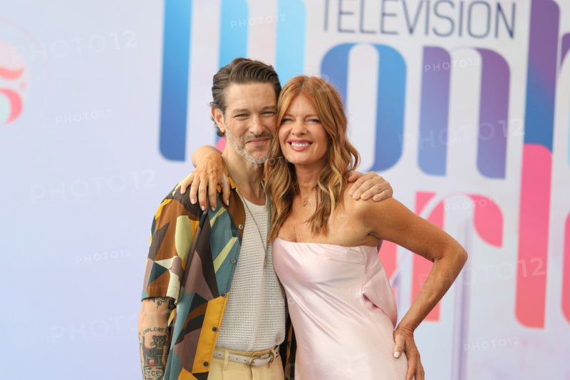 Michael Graziadei and Michelle Stafford