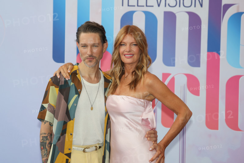 Michael Graziadei and Michelle Stafford