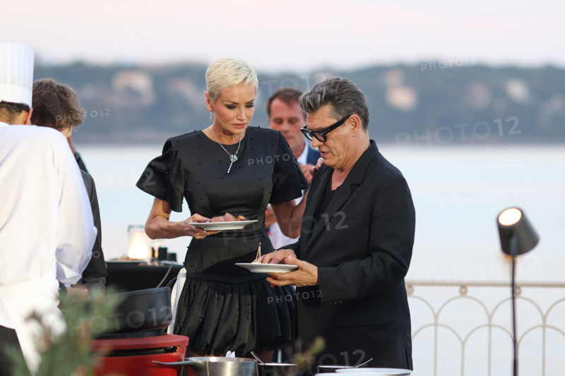 Adriana Karembeu and Marc Lavoine
