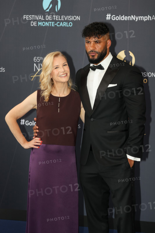 Louise Ekland and Ricky Whittle