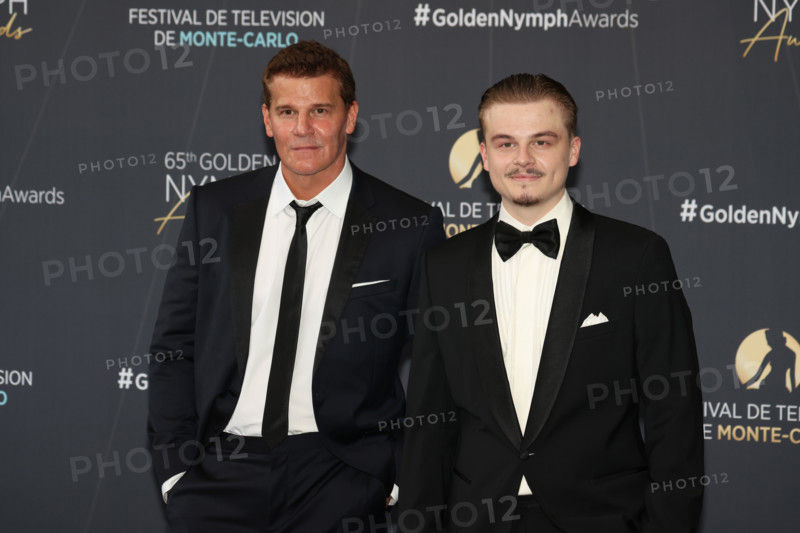 David Boreanaz and Jaden Rayne Boreanaz