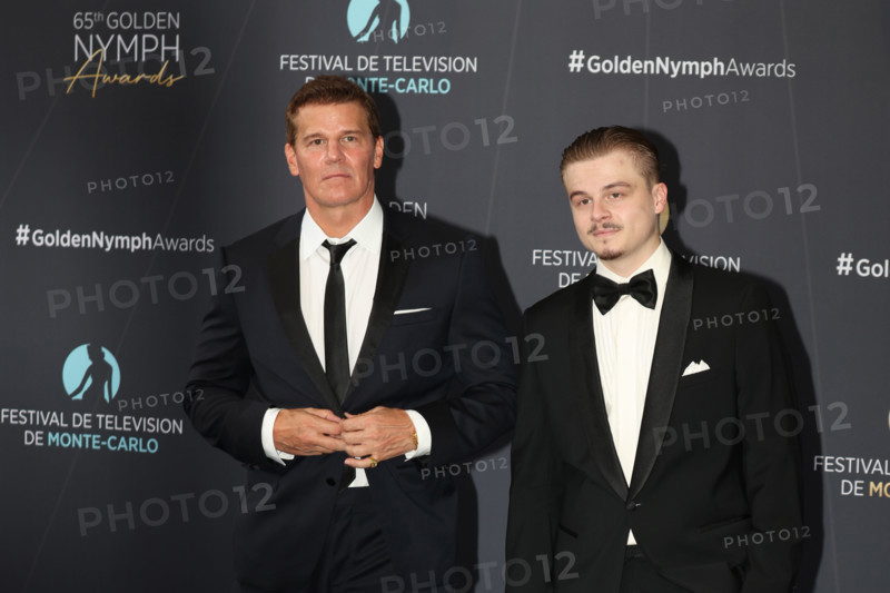 David Boreanaz and Jaden Rayne Boreanaz
