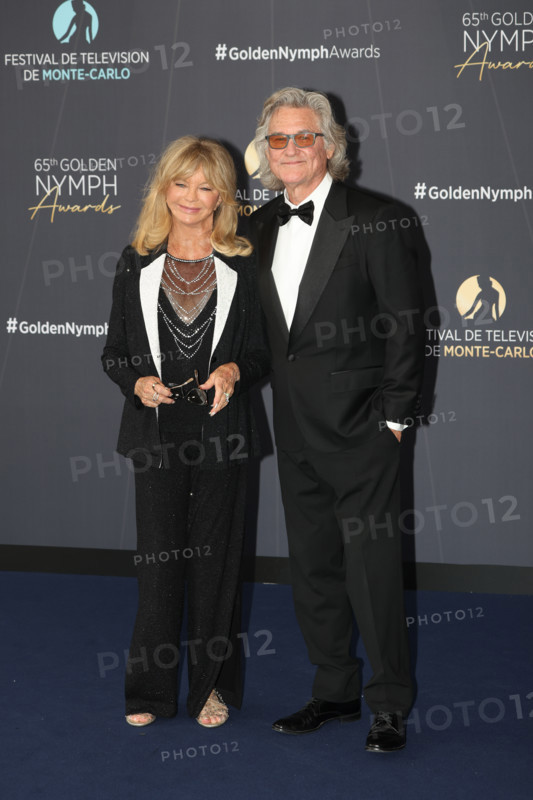 Goldie Hawn and Kurt Russell