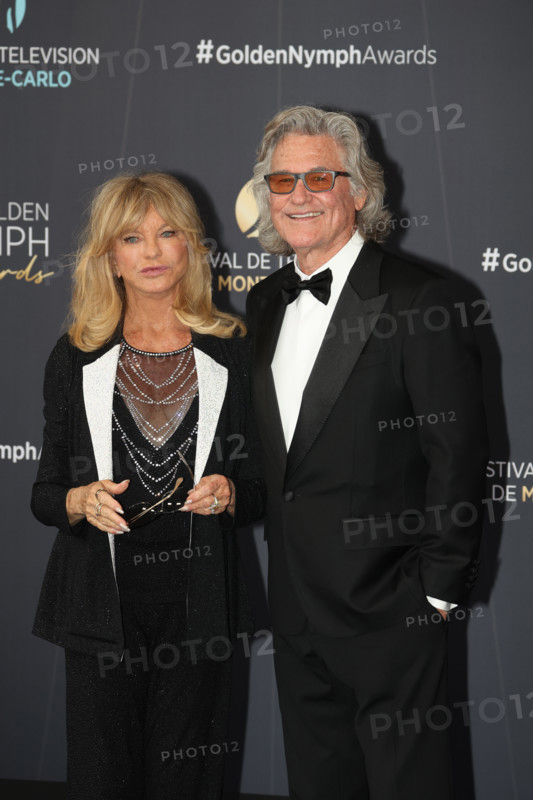 Goldie Hawn and Kurt Russell