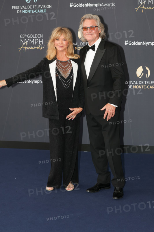 Goldie Hawn and Kurt Russell