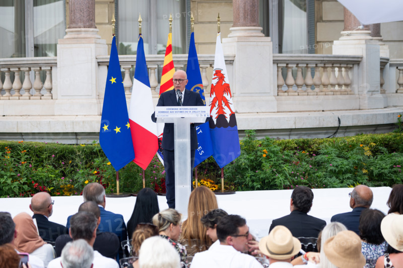 Hommage aux victimes de l'attentat de Nice, le 13 juillet 2026
