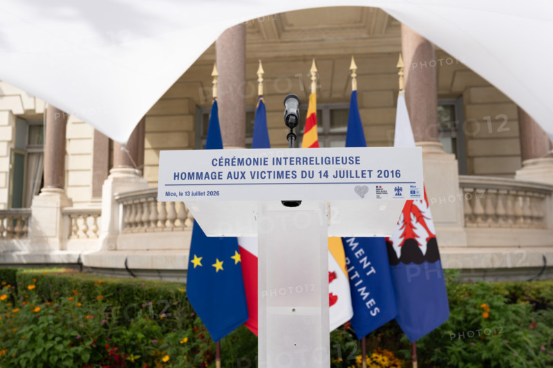 Hommage aux victimes de l'attentat de Nice, le 13 juillet 2026