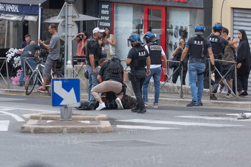 Manifestation lycéenne à Nice, le 29 septembre 2026
