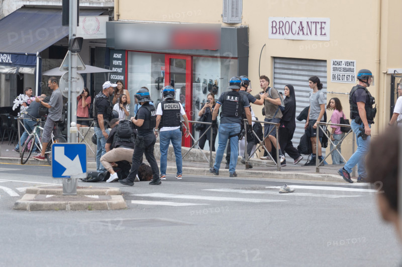 Manifestation lycéenne à Nice, le 29 septembre 2026
