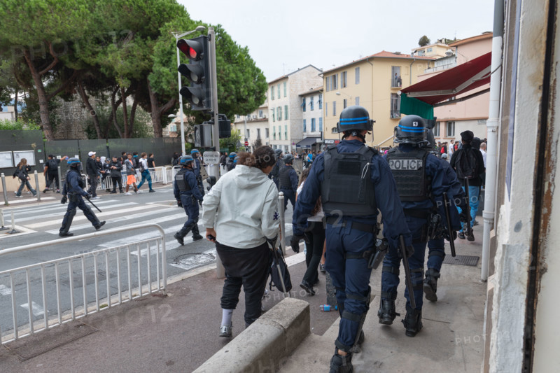 Manifestation lycéenne à Nice, le 29 septembre 2026