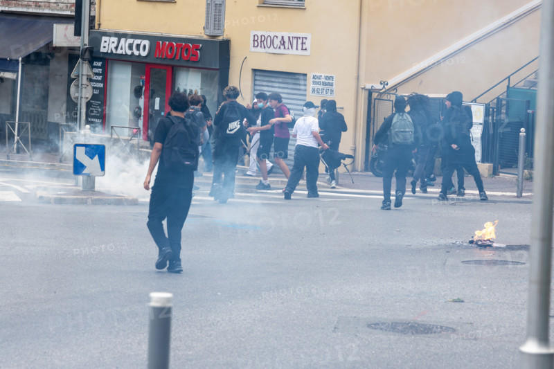 French high school students’ protest, 2026