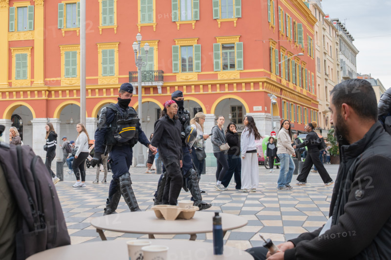 Manifestation à Nice, le 24 octobre 2026