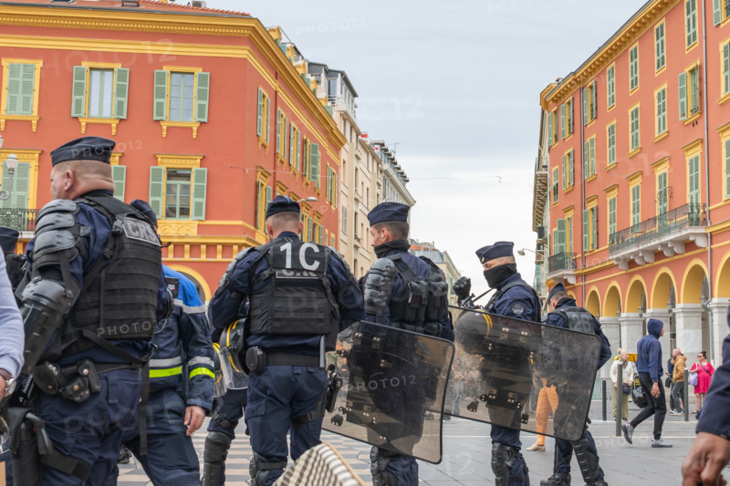 Manifestation à Nice, le 24 octobre 2026