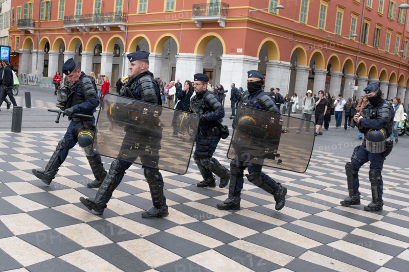 Manifestation à Nice, le 24 octobre 2026