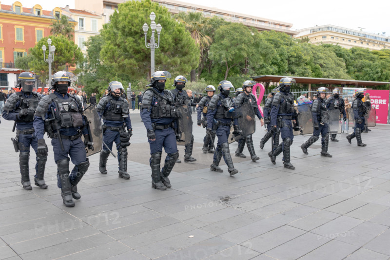 Manifestation à Nice, le 24 octobre 2026