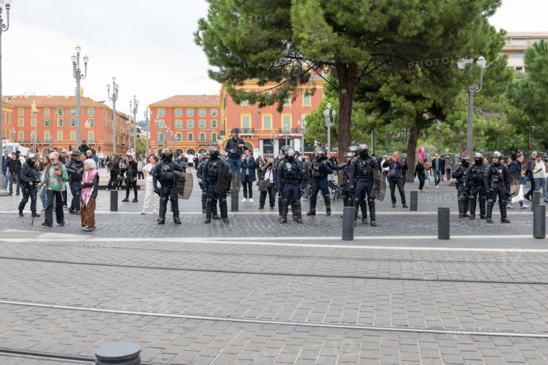 Manifestation à Nice, le 24 octobre 2026