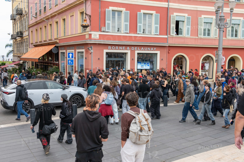 Manifestation à Nice, le 24 octobre 2026
