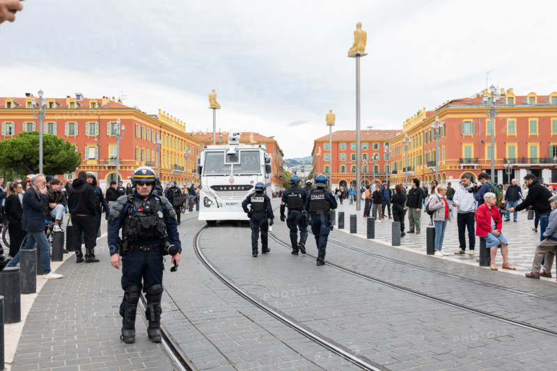 Manifestation à Nice, le 24 octobre 2026