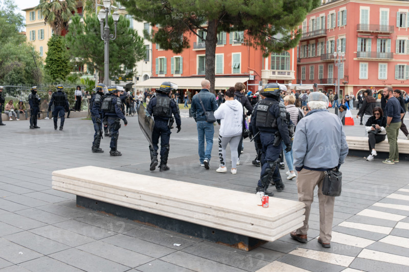 Manifestation à Nice, le 24 octobre 2026