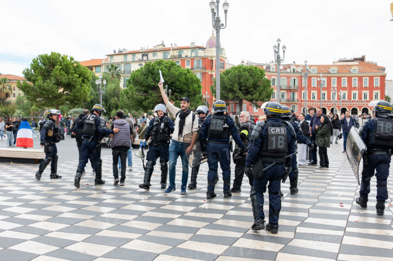 Manifestation à Nice, le 24 octobre 2026