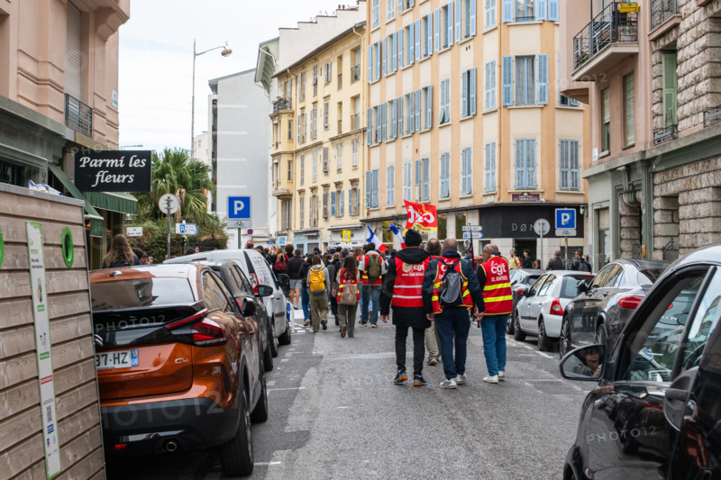 Manifestation à Nice, le 24 octobre 2026