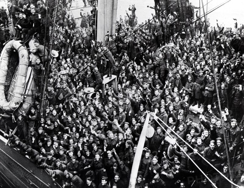 Boat "Mount Vernon" transporting troops in 1918