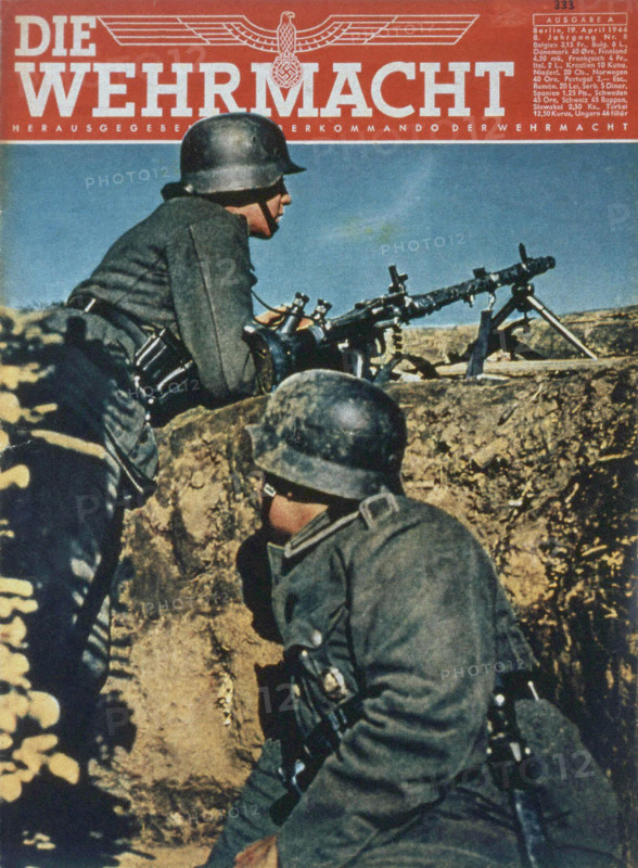 German soldiers on the Eastern Front, World War II.