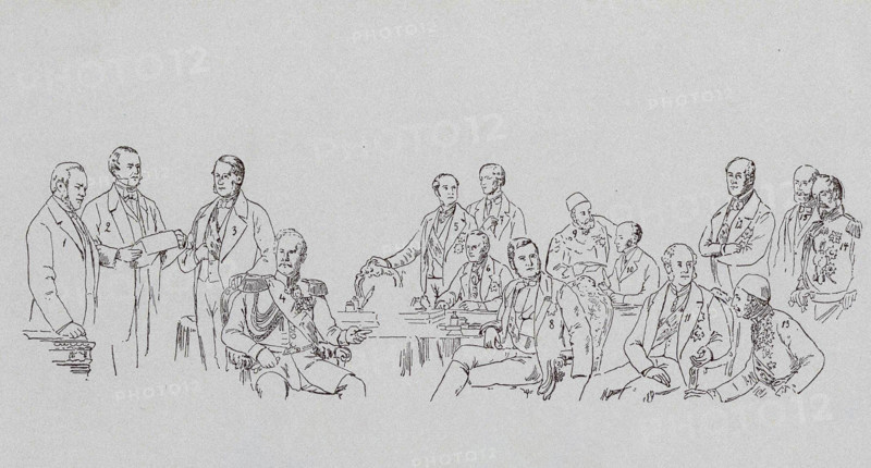 Le Congrès de Paris en 1856