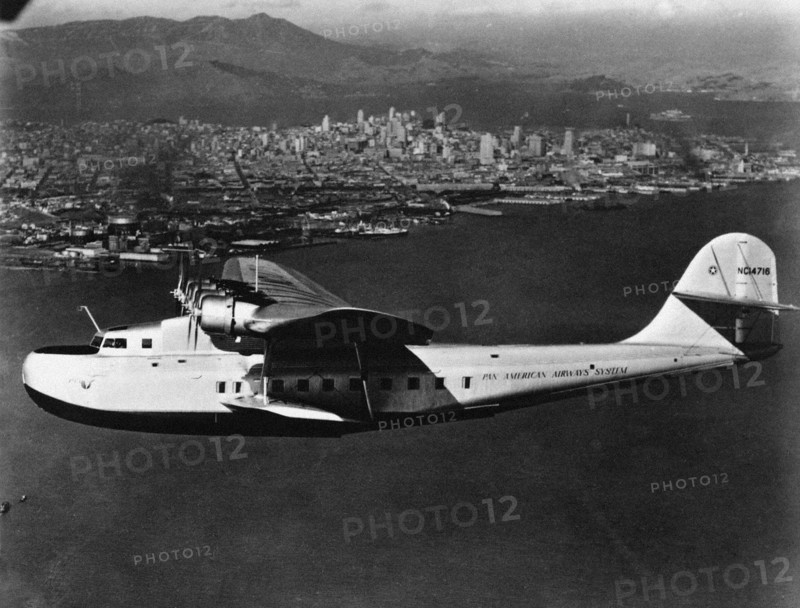 Hydravion transatlantique américain Glenn L. Martin China Clipper