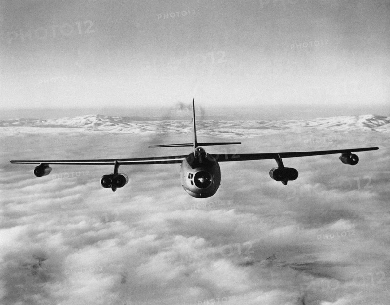Bombardier lourd stratégique américain Boeing B-47 Stratojet