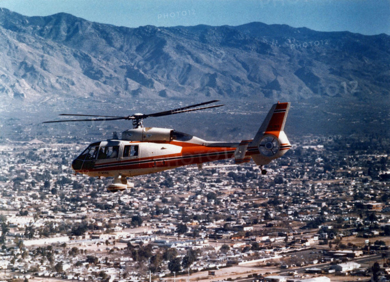 Hélicoptère français Aérospatiale SA-360 Dauphin.