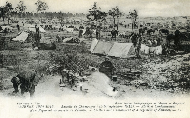 The Battle of Champagne, 1915