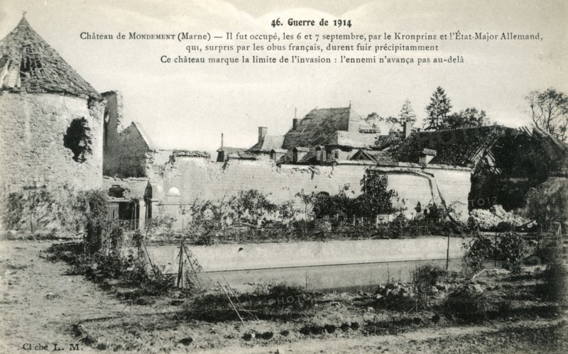 Ruins of the Château de Mondement