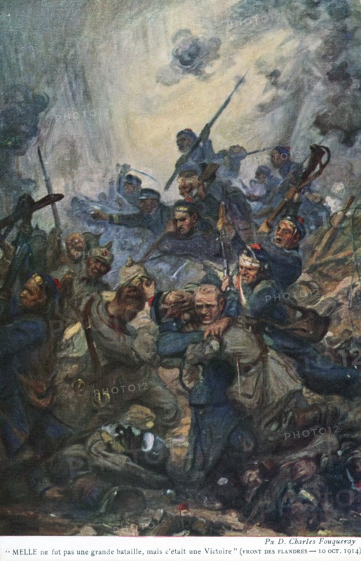 French offensive during WWI