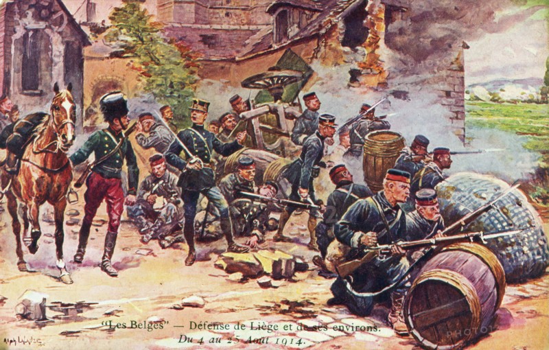 La bataille de Liège