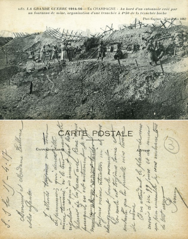 WWI French trench