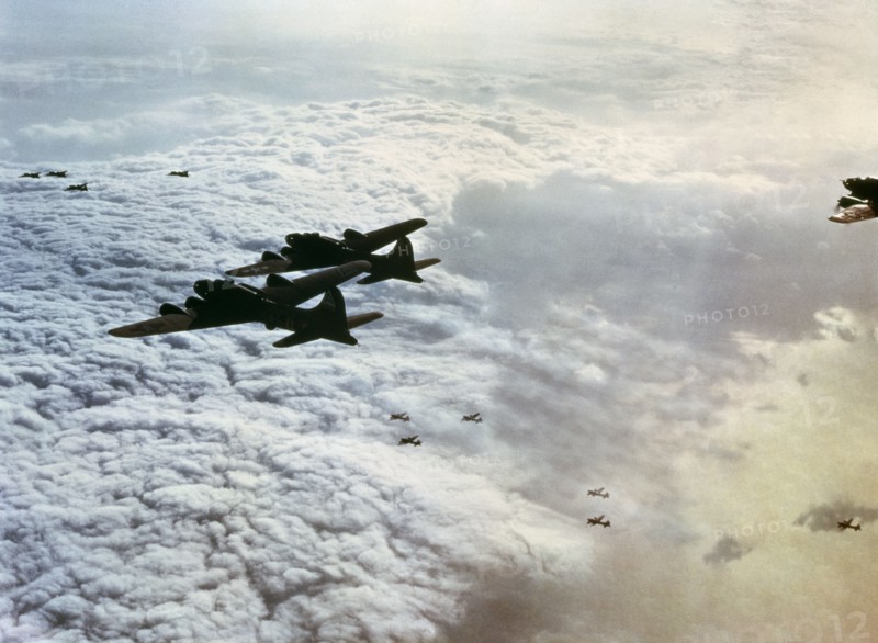 Bombardiers Boeing B-17, 1943