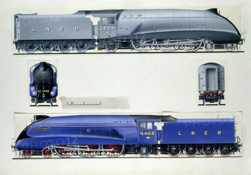 Locomotive à vapeur Mallard